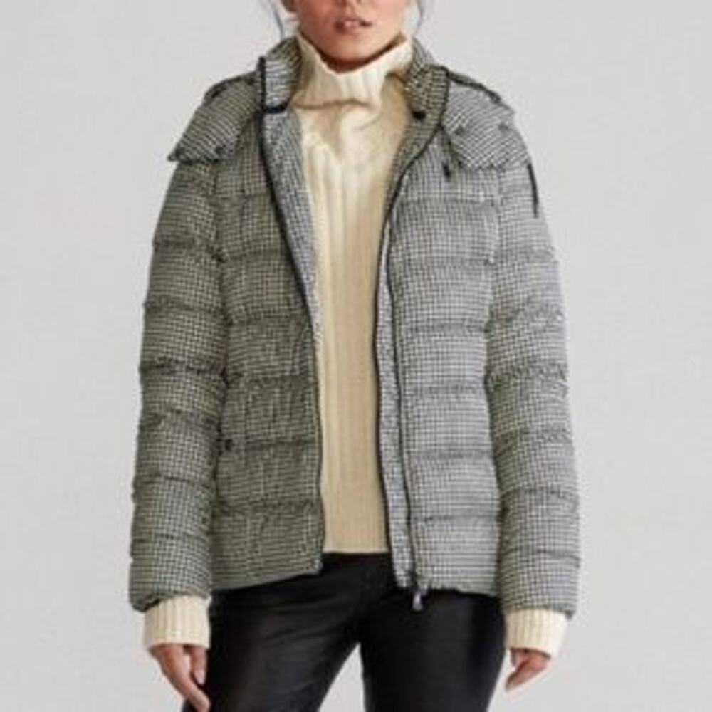 Polo Ralph Lauren Houndstooth Down Jacket